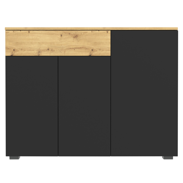 Komoda ANIKA dub artisan/čierna 1