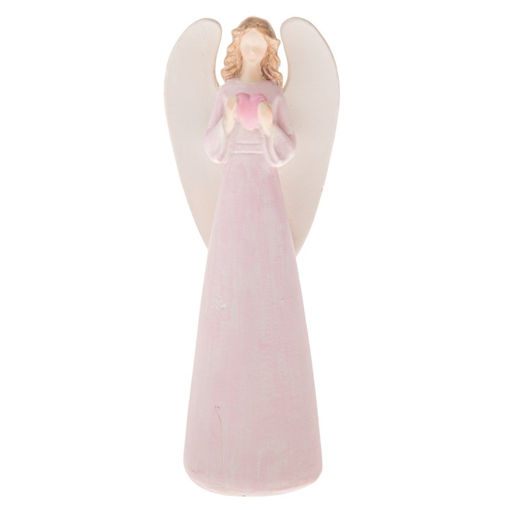 Dekorácia anjel ARCHIBALD polyresin, výška 13 cm 1