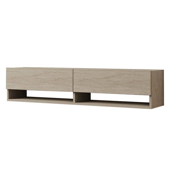 TV stolík ARGES travertín 1