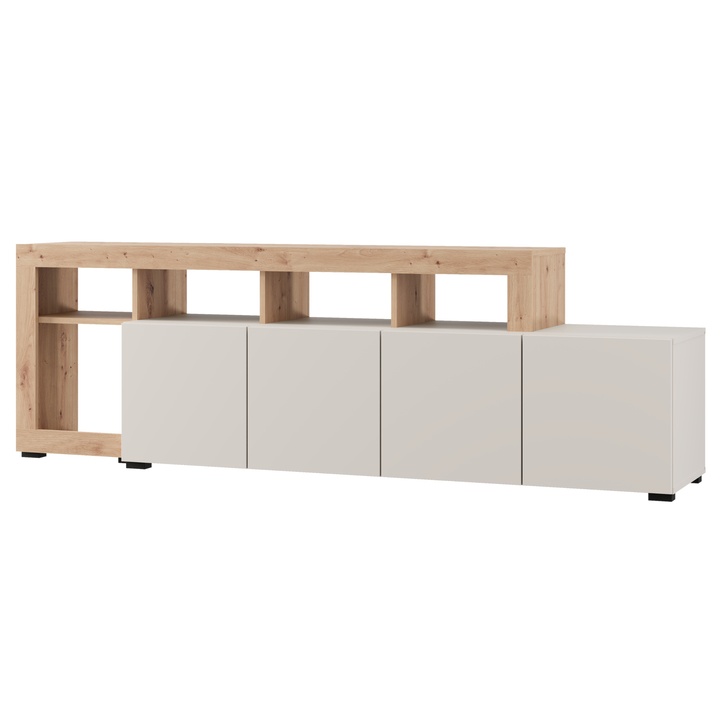 TV komoda ARGYLL 192 kašmírová/dub artisan 1