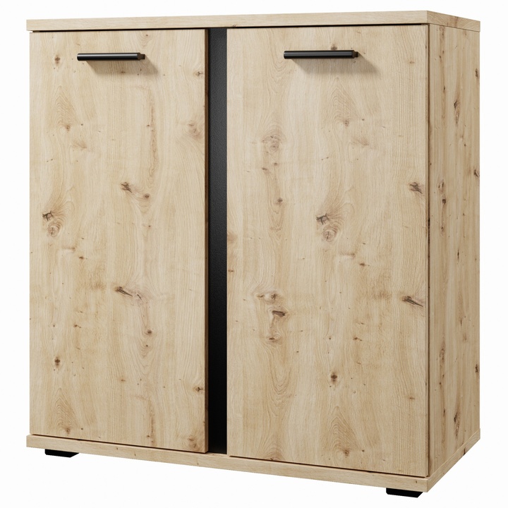 Komoda ARLANA 1 dub artisan/čierna 1