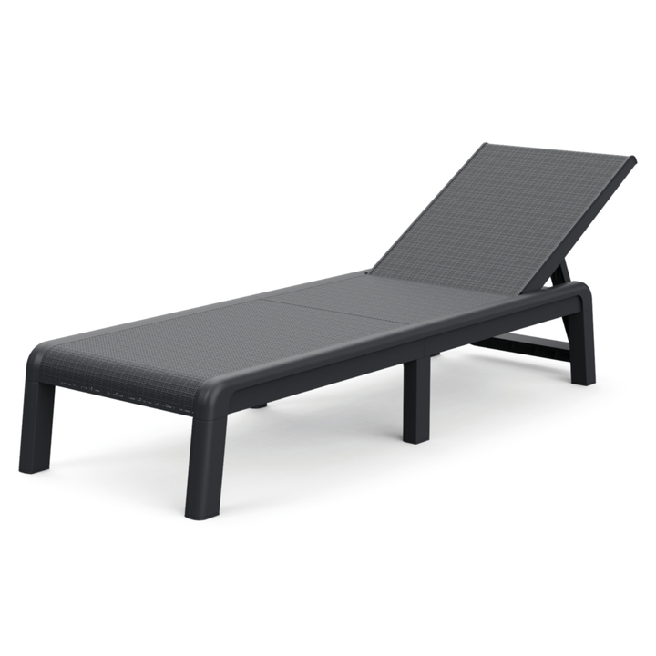 Záhradné ležadlo ARLIE grafitová 1