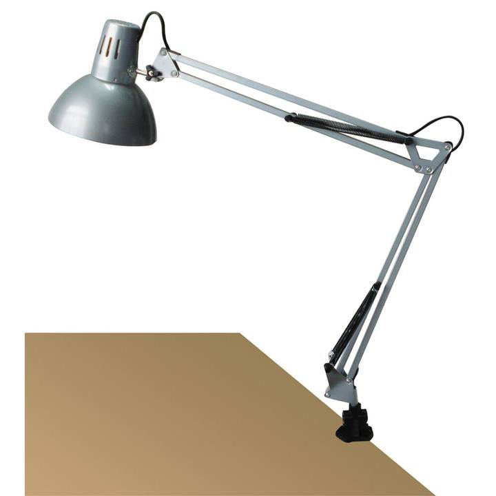 Stolná lampa ARNO strieborná 1