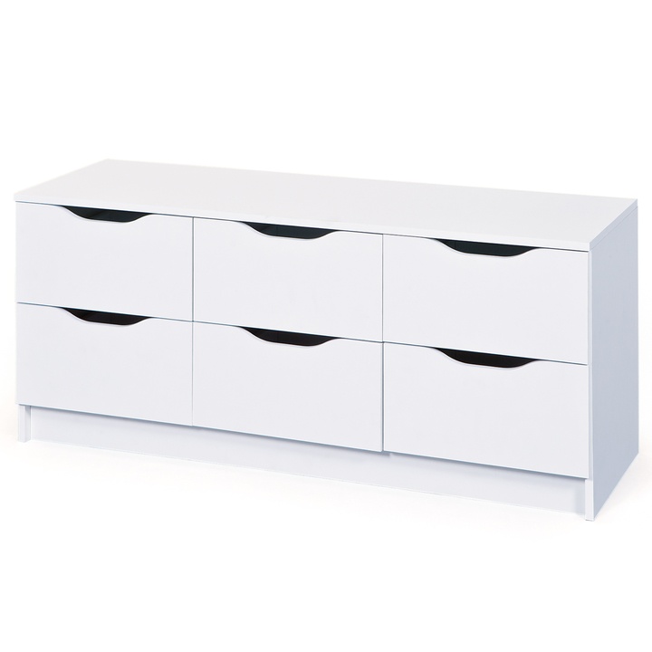 Komoda ARPÁD 6 biela 1