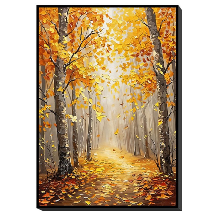 Obraz AUTUMN II 70x100 cm, motív jesenný les 1