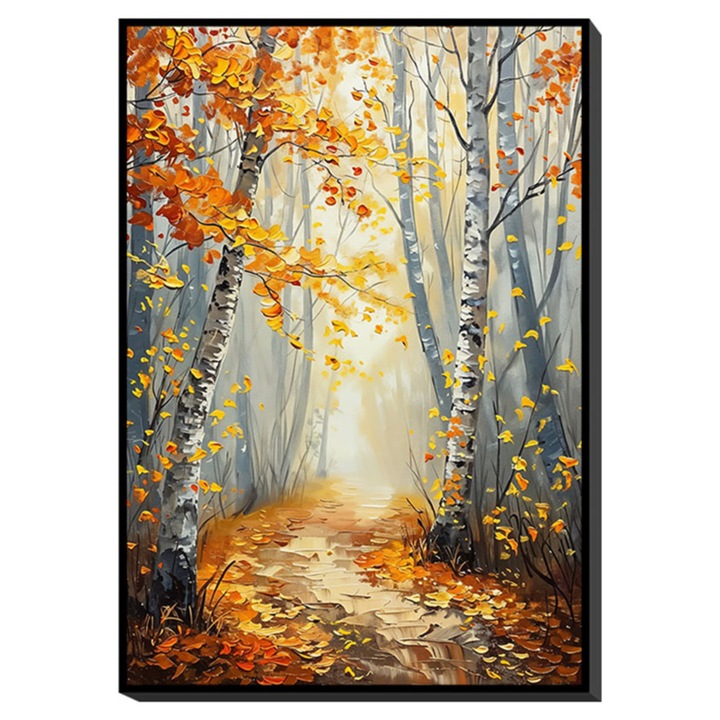 Obraz AUTUMN III 70x100 cm, motív jesenný les 1
