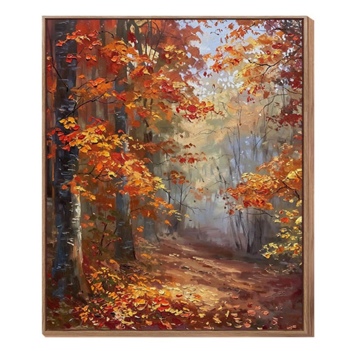 Obraz AUTUMN V 70x100 cm, motív jesenný les 1