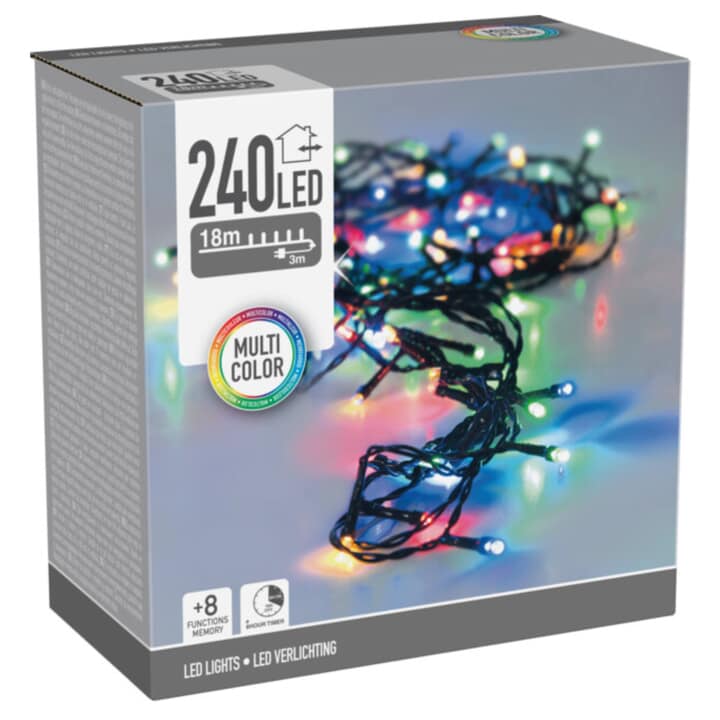Vonkajšia svetelná reťaz AX7452140 viacfarebné, 240 LED diód, 18 m 1