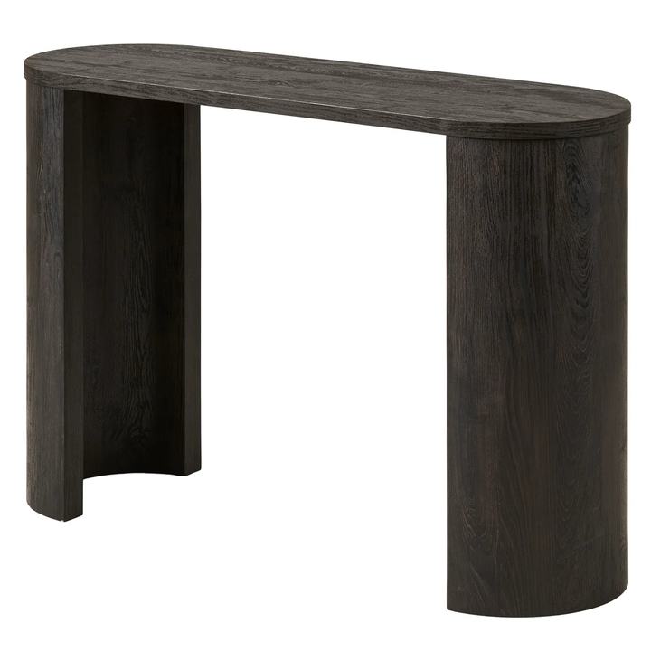 Konzolový stolík BABAUNI tmavohnedá 1