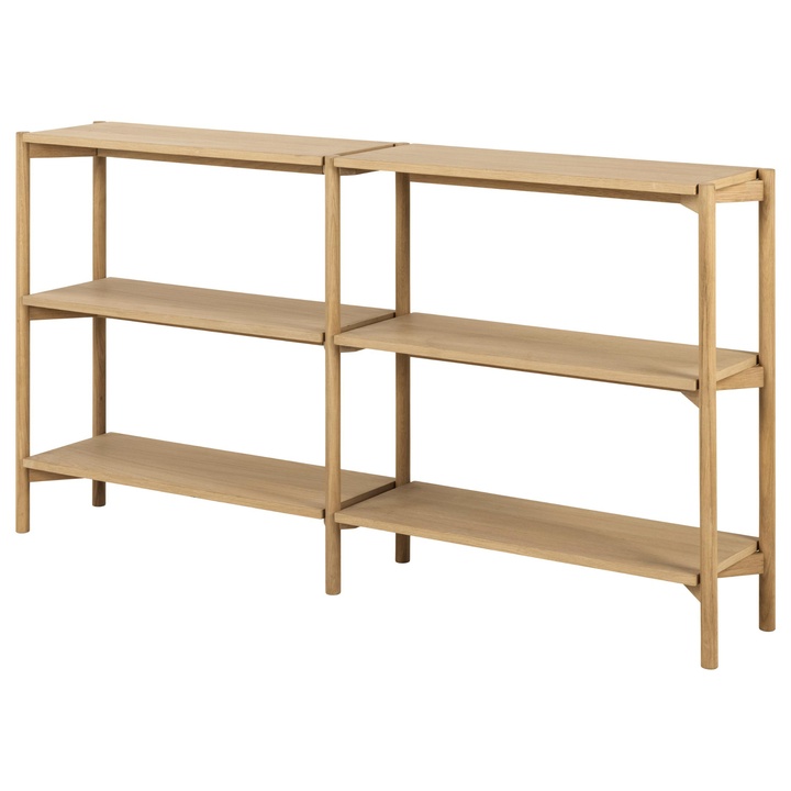 Regál/knižnica BAINDWOOD 2 dub 1