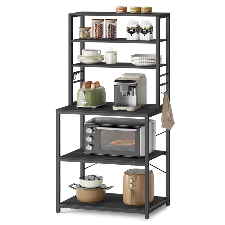 Regál BAKER 2 čierna 1