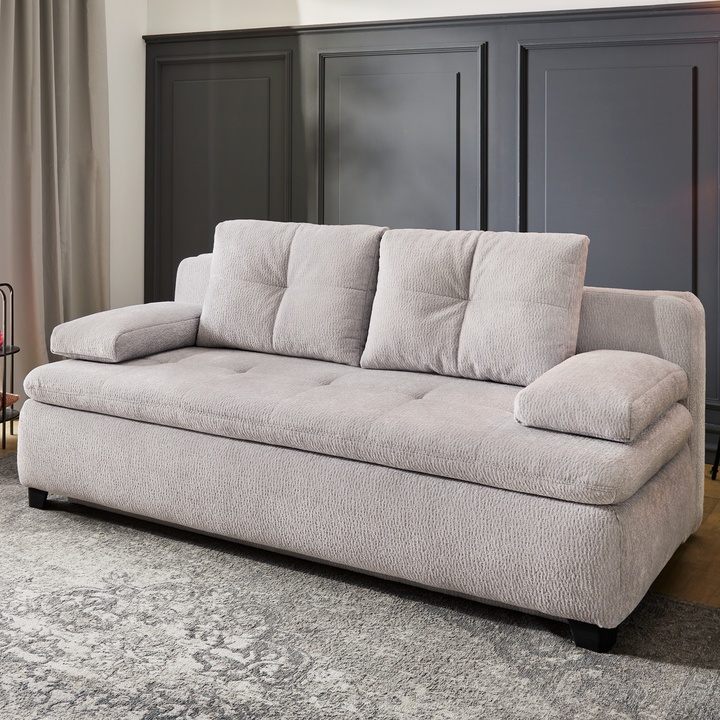 Pohovka BALU svetlosivá 1