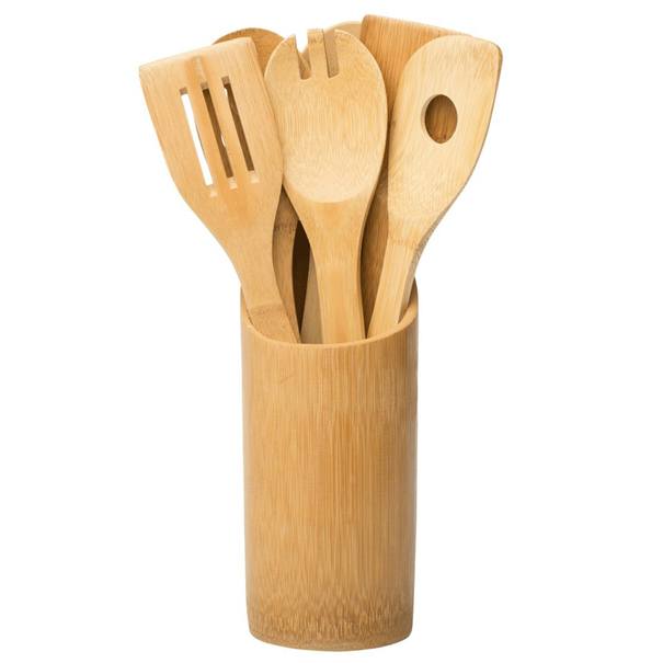 Sada kuchynských pomôcok BAMBUS drevo 1