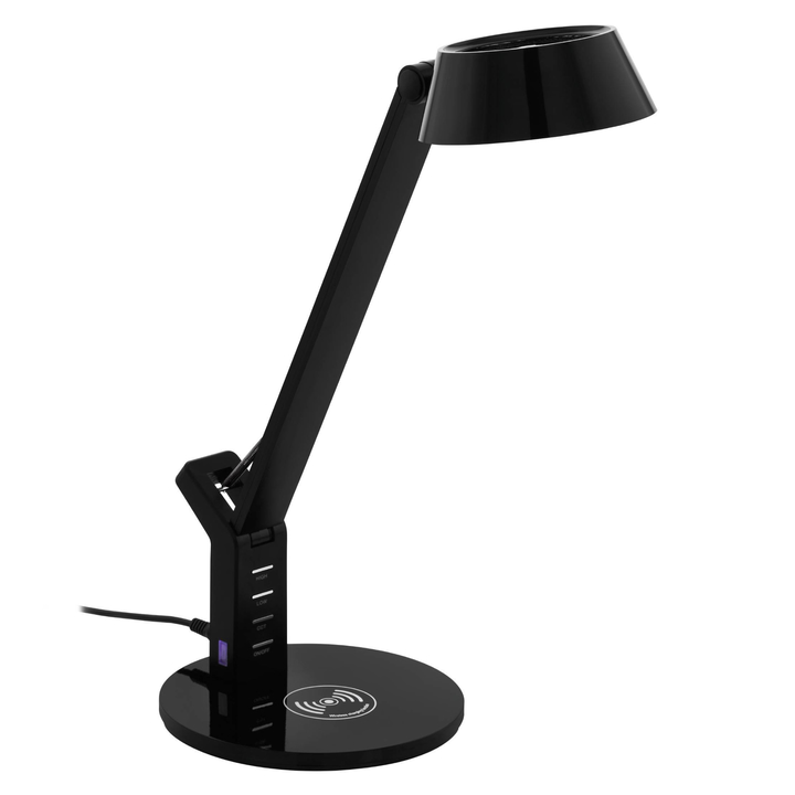 Stolná LED lampa BANDERALO čierna 1