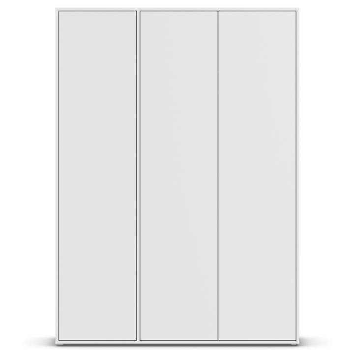 Šatníková skriňa BANILA I alpská biela 1