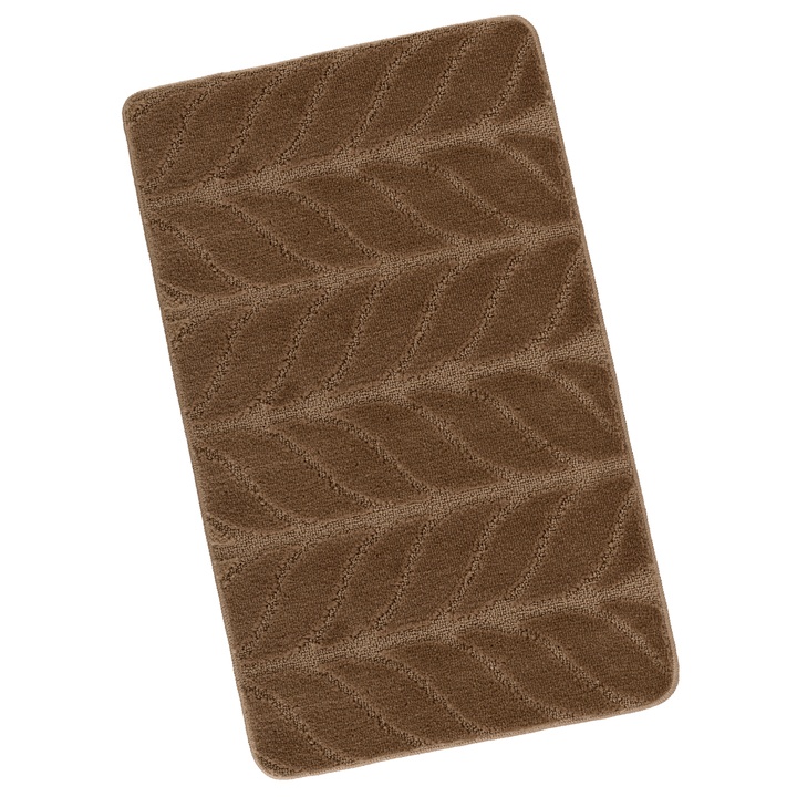 Kúpeľňová predložka BANY 2 hnedá, 60x100 cm 1