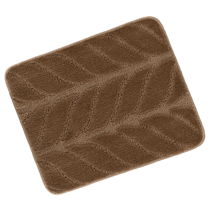 Kúpeľňová predložka BANY 2 tmavohnedá, 50x60 cm 1