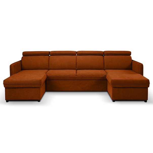 Sedacia súprava BARCELO MAXI oranžová 1