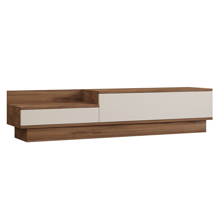 TV komoda BARKO borovica atlantic/biela 1