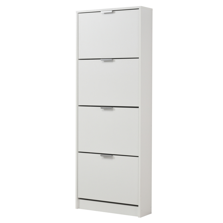 Skrinka na topánky BASE 14 biela 1