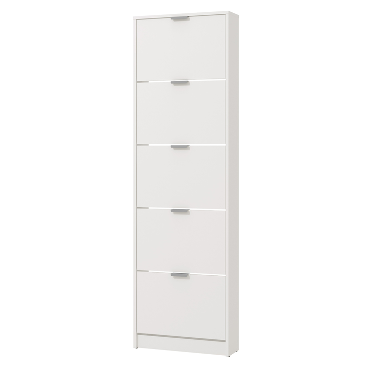 Skrinka na topánky BASE 15 biela 1