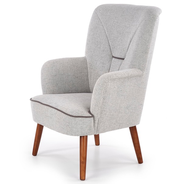 Kreslo BASHUP svetlosivá 1