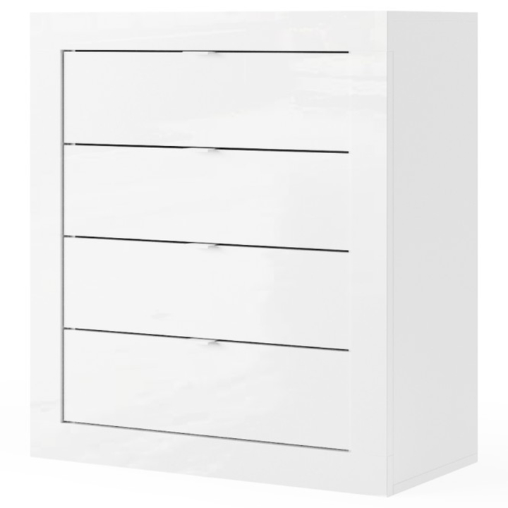 Kúpeľňová skrinka BASIC 15 biela lesklá 1