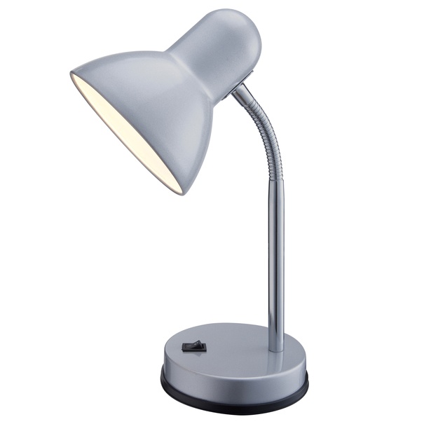 Stolná lampa BASIC strieborná 1