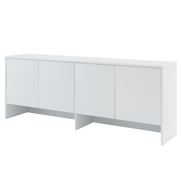 Policový nadstavec k posteli BED CONCEPT 120H biela, 120x200 cm 1