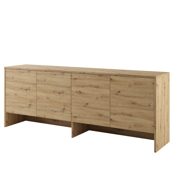 Policový nadstavec k posteli BED CONCEPT 120H dub artisan, 120x200 cm 1