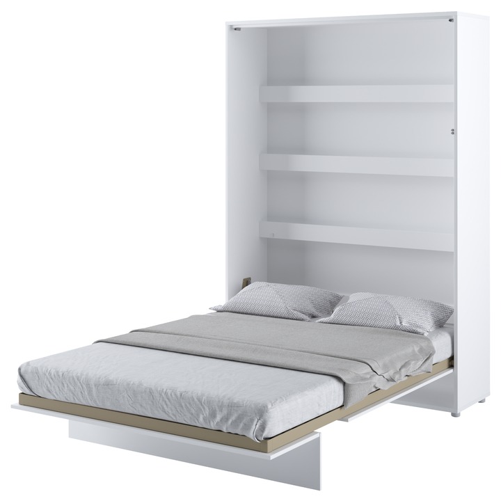 Sklápacia posteľ BED CONCEPT 1 biela, 140x200 cm 1