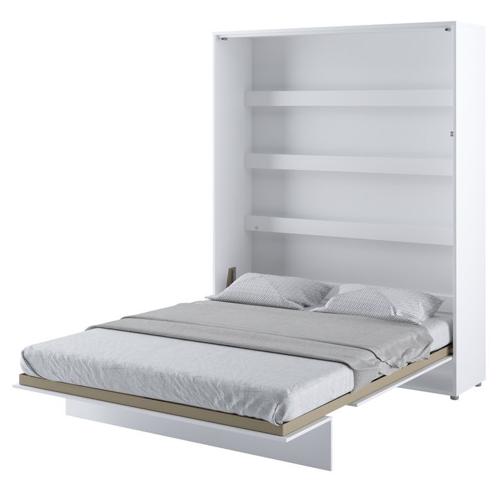 Sklápacia posteľ BED CONCEPT 1 biela, 160x200 cm 1