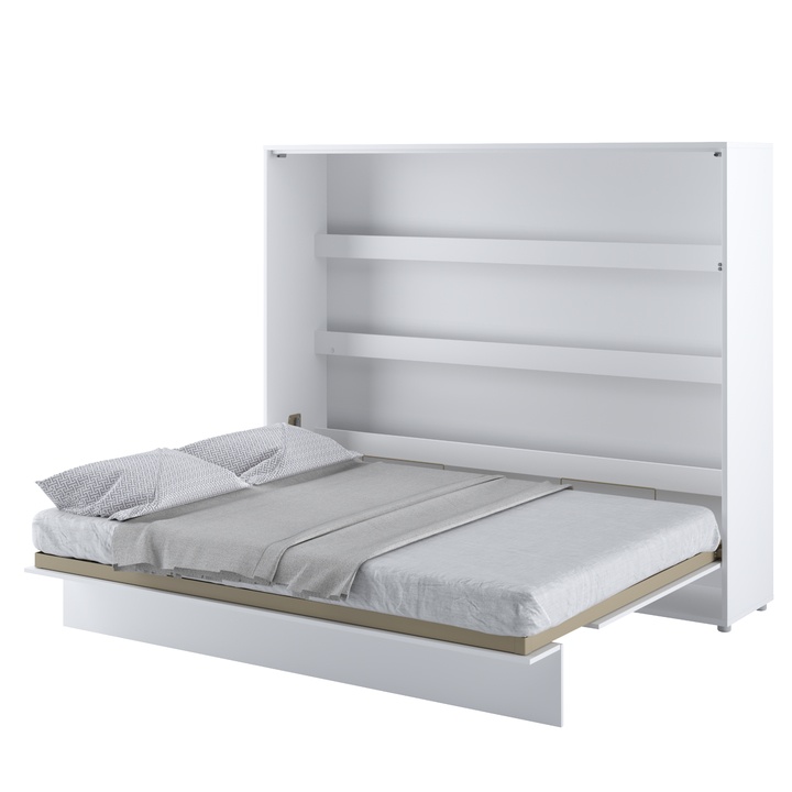 Sklápacia posteľ BED CONCEPT 2 biela, 160x200 cm 1