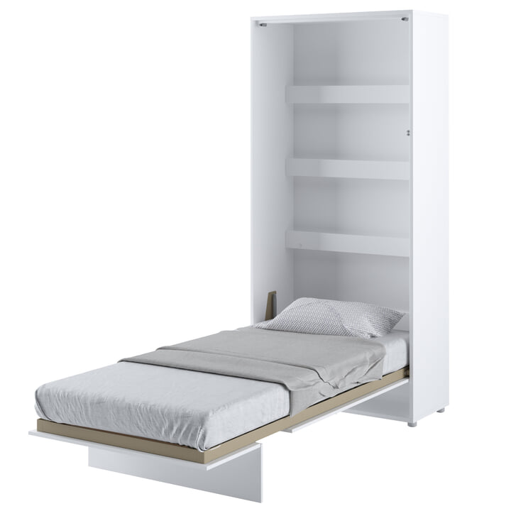 Sklápacia posteľ BED CONCEPT 3 biela, 90x200 cm 1