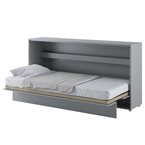Sklápacia posteľ BED CONCEPT 4 sivá, 90x200 cm 1