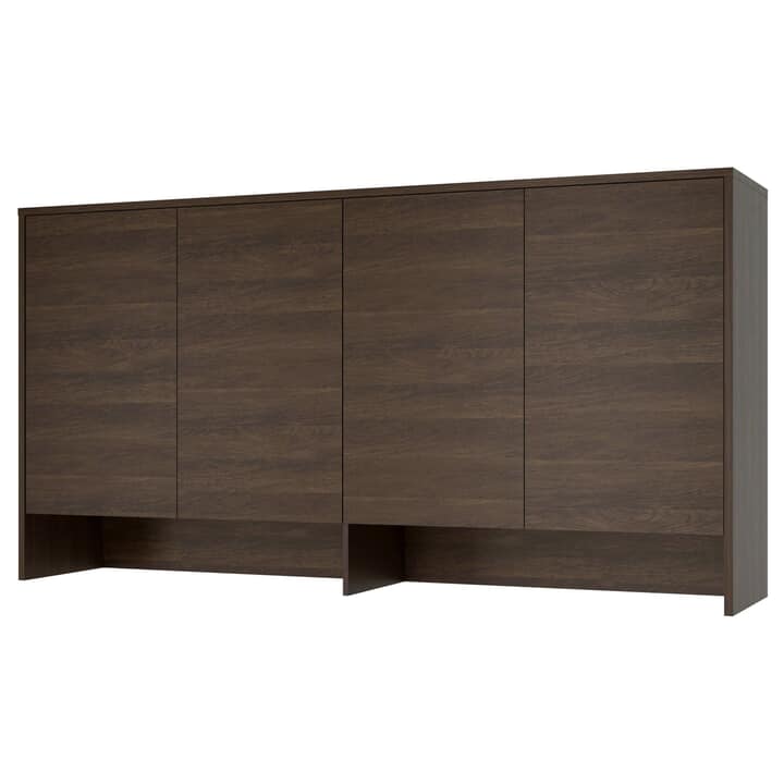 Policový nadstavec nad posteľ BED CONCEPT 90H dub dunin 1