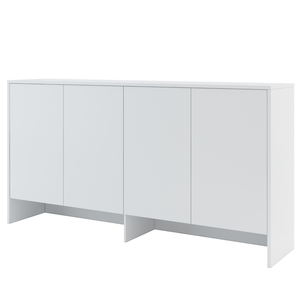 Policový nadstavec nad posteľ BED CONCEPT 90H biela, 90X200 cm 1