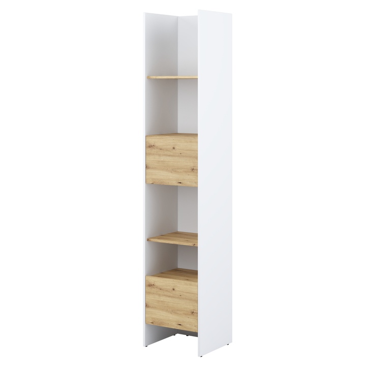 Regál BED CONCEPT BC-23 dub artisan/biela 1