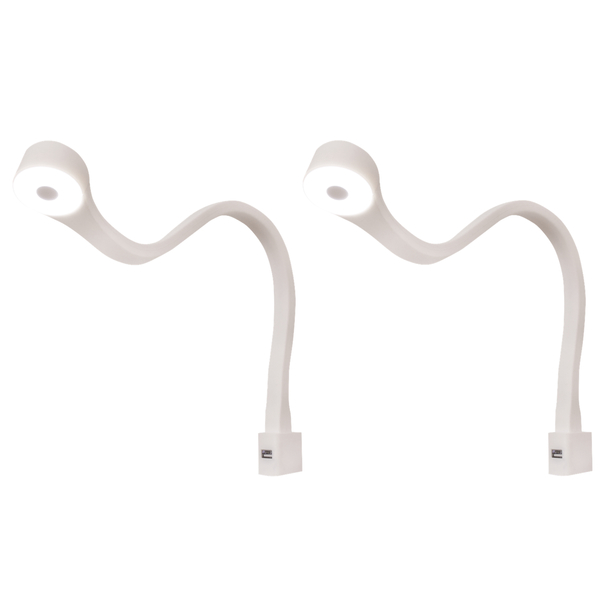 Sada 2 ks LED lampa BED CONCEPT biela 1