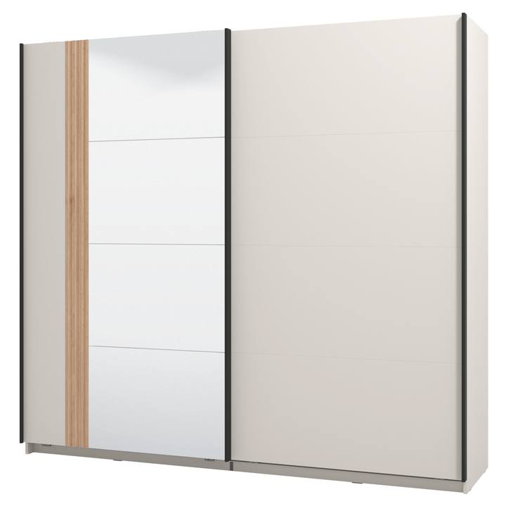 Šatníková skriňa BELFORT I kašmírová/dub artisan 1