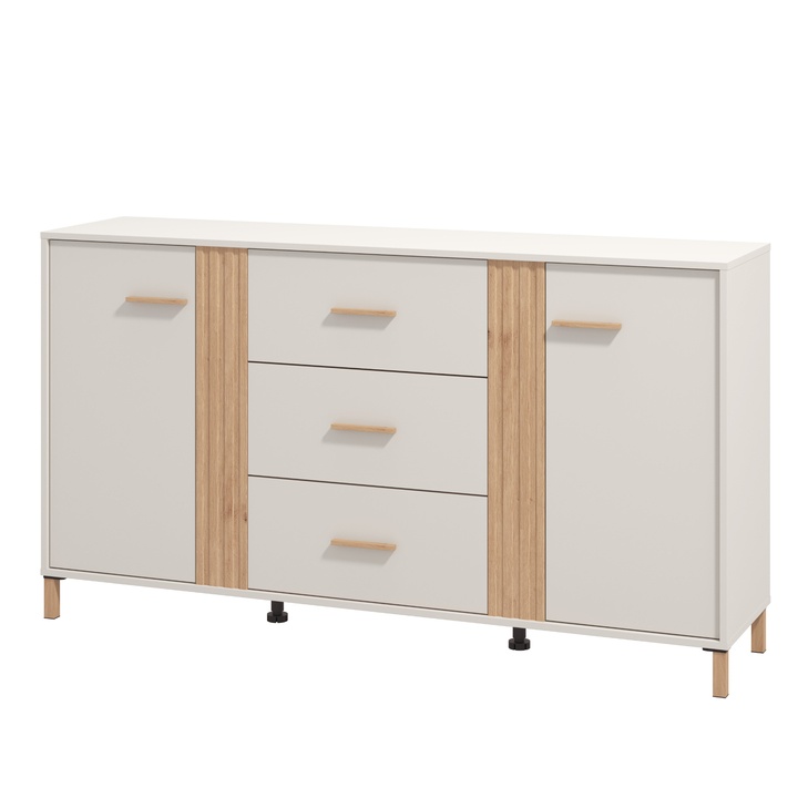 Komoda BELFORT kašmírová/dub artisan 1