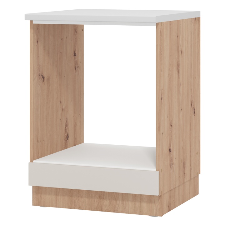 Skrinka na vstavanú rúru BELFORT kašmírová/dub artisan 1