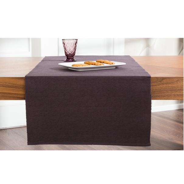 Behúň na stôl BELLA antracitová 1