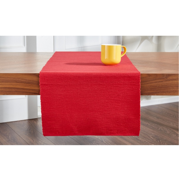 Behúň na stôl BELLA červená 1