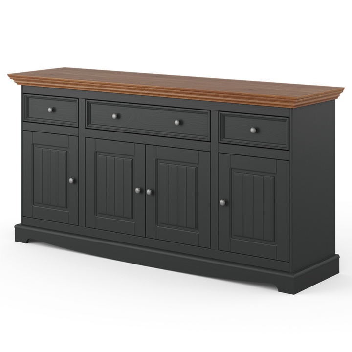 Komoda BELLU 4.3 dub/grafit 1