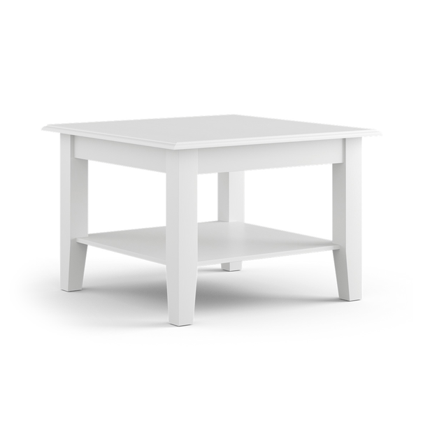 Konferenčný stolík BELLU biela, šírka 70 cm 1