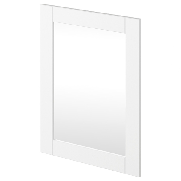 Zrkadlo BELLU biela, šírka 60 cm 1