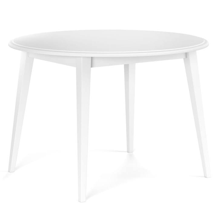 Jedálenský stôl BELLU biela, šírka 90 cm 1
