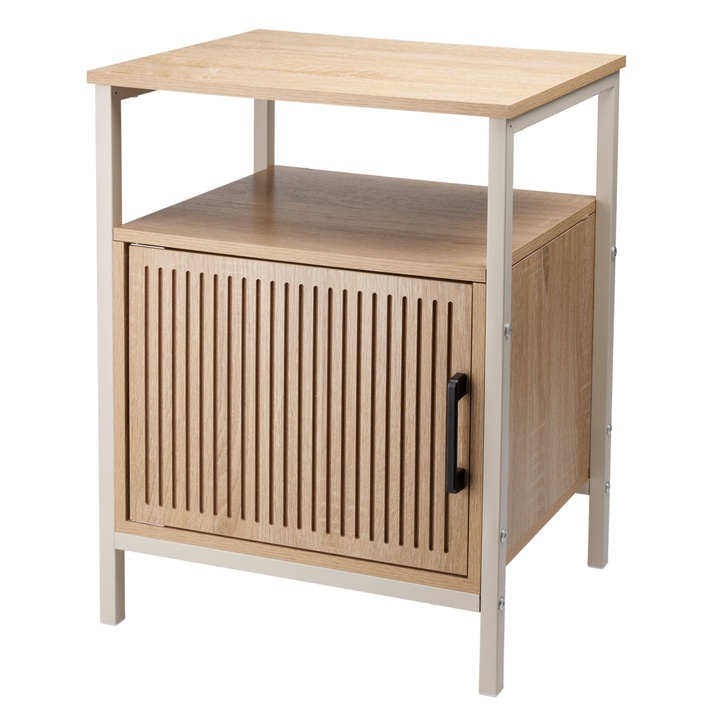 Regál BEN prírodná, výška 55 cm 1