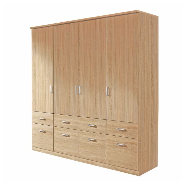 Šatníková skriňa BENETT dub sonoma 1